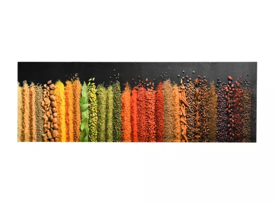 Tapis de sol de cuisine lavable Épice 60x180 cm