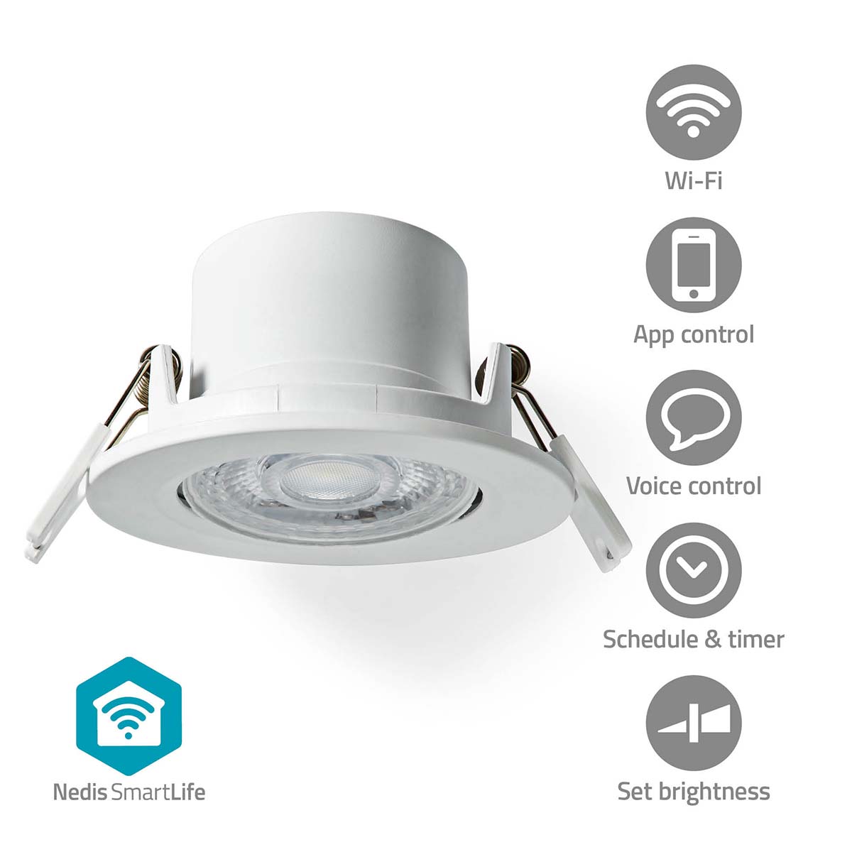 Nedis WIFILCS10WT SmartLife Plafondlamp