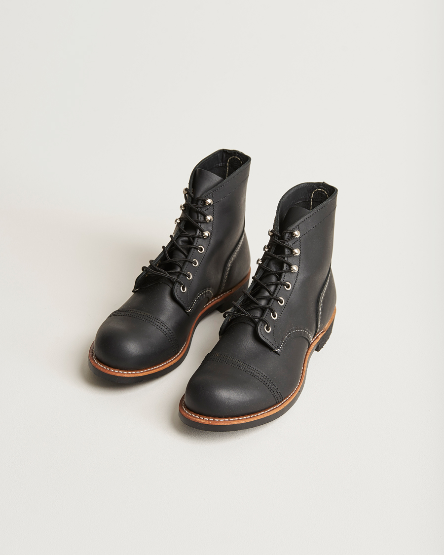 Red Wing Shoes Iron Ranger Boot Black Harness
