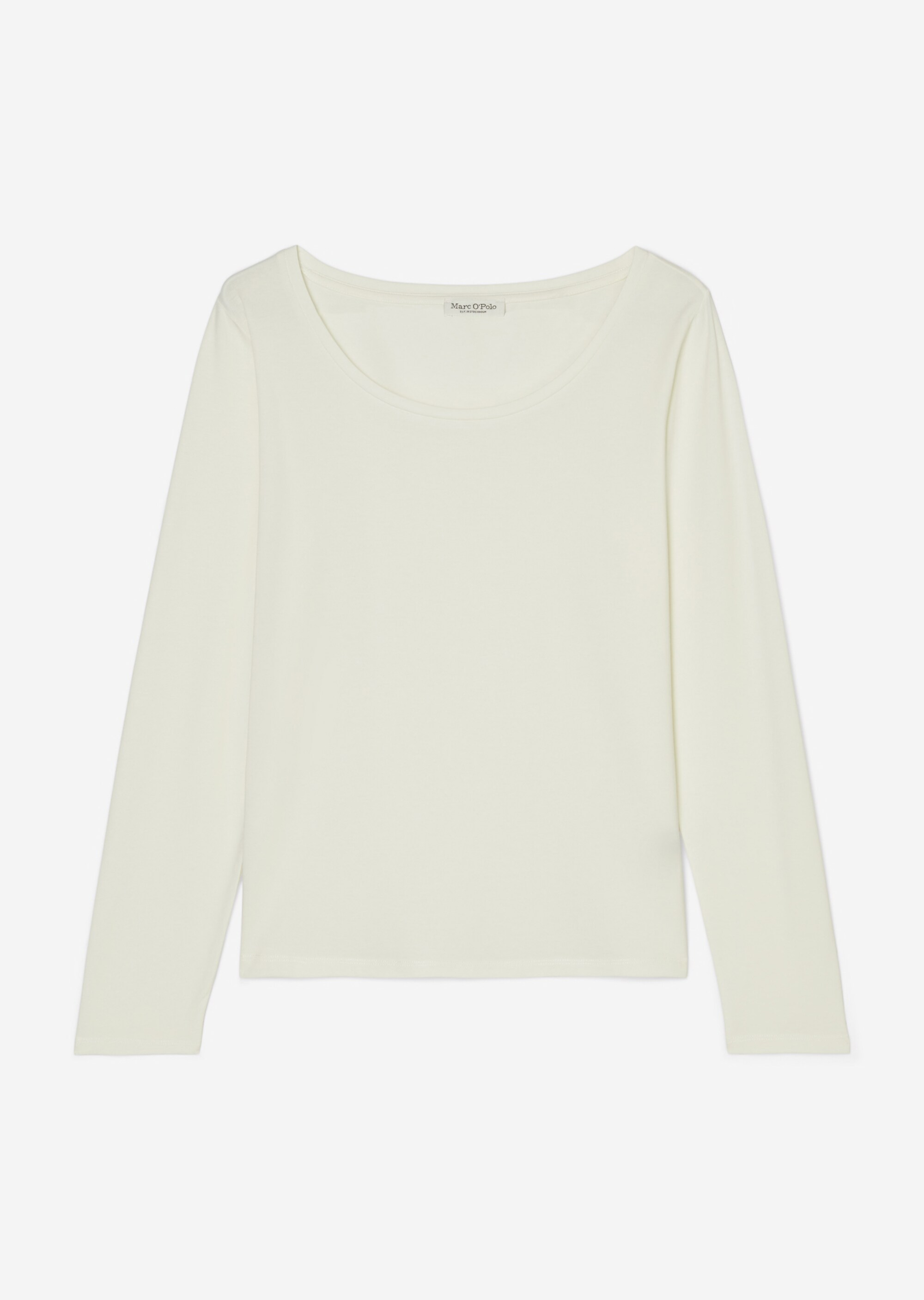 Longsleeve regular aus TENCEL™ Modal-Baumwolle-Mix
