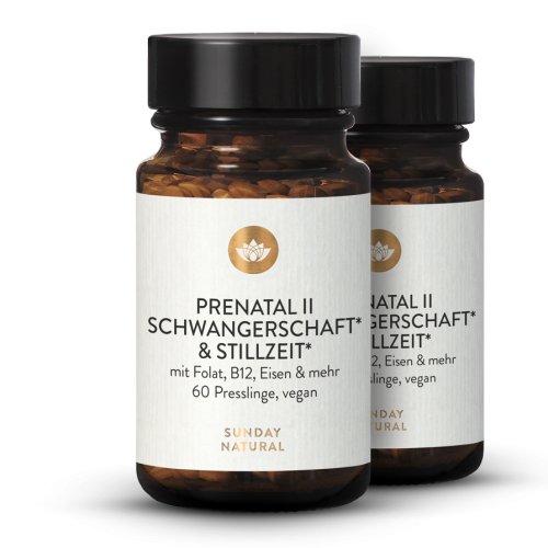 Sunday Natural Products  Schwangerschaft & Stillzeit Prenatal II