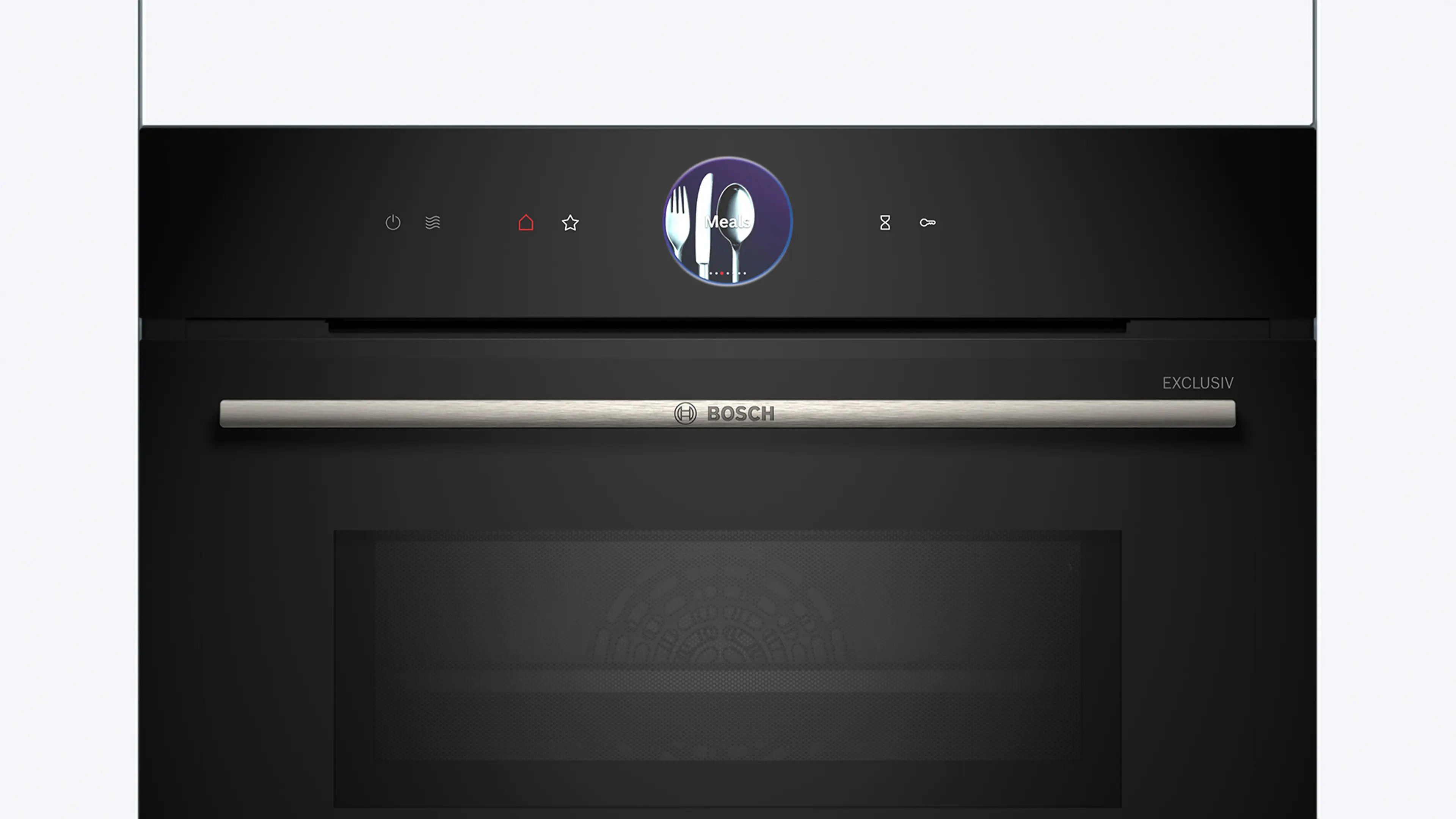Serie 8 Compacte bakoven met magnetron 60 x 45 cm Zwart