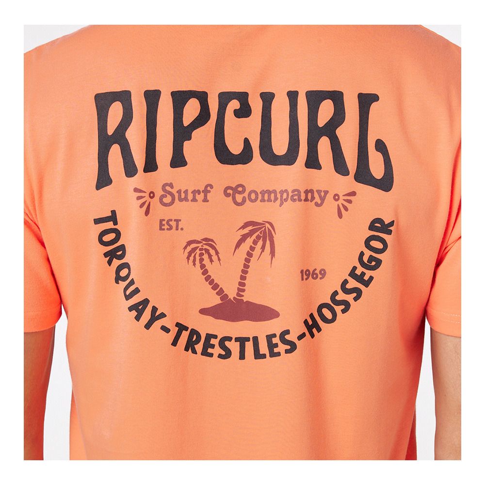 Rip Curl F&B - Tee-shirt Homme peach
