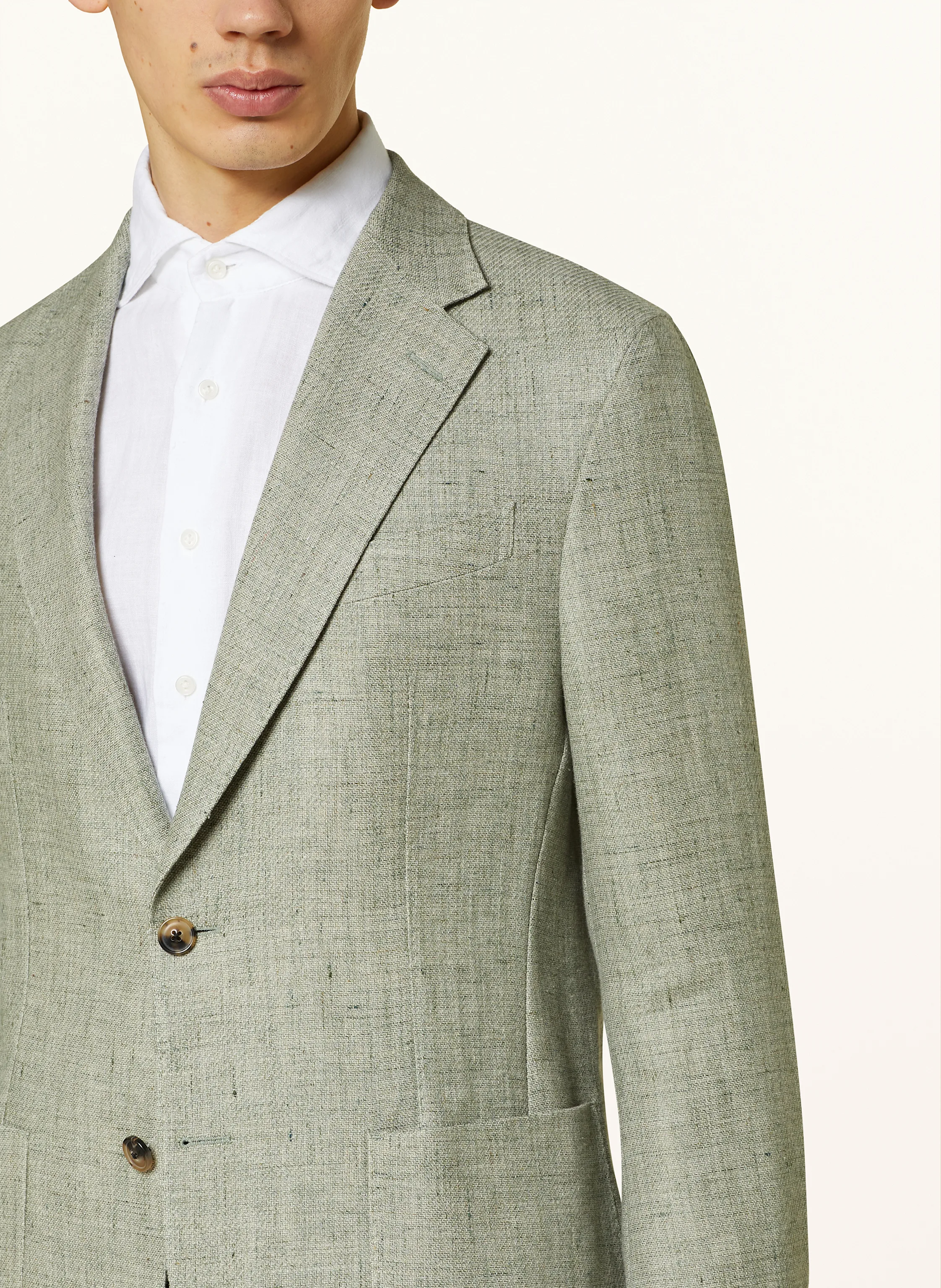 windsor. Sakko GIORNO Extra Slim Fit mit Leinen