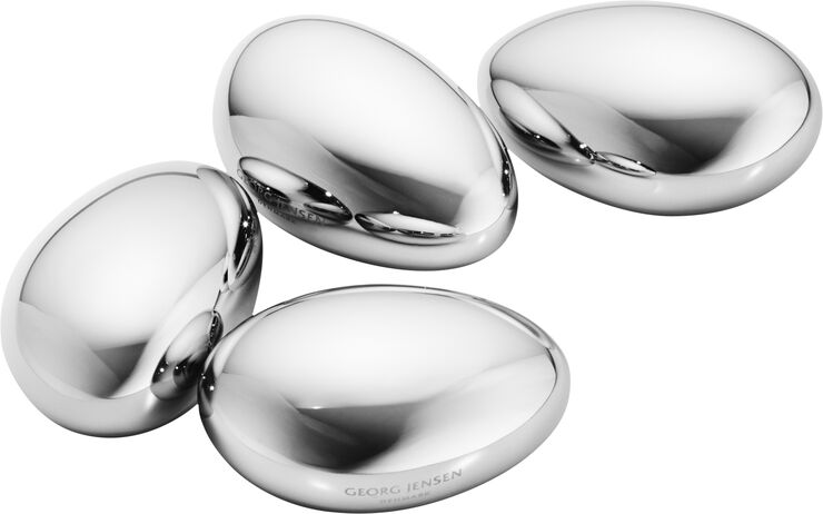 Georg Jensen SKY ICECUBES STAINLESS STEEL 4 PCS Stainless steel