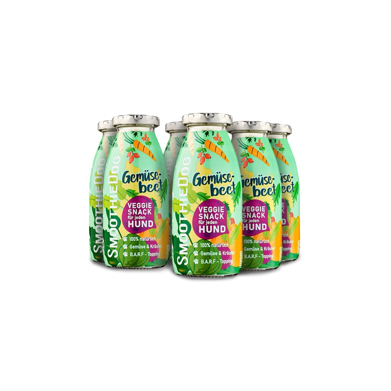 SmoothieDog Gemüsebeet 6x250 ml