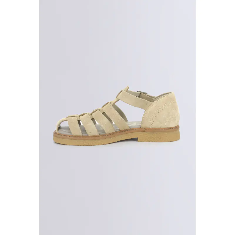Kick lergo Beige SANDALES Cuir Femme