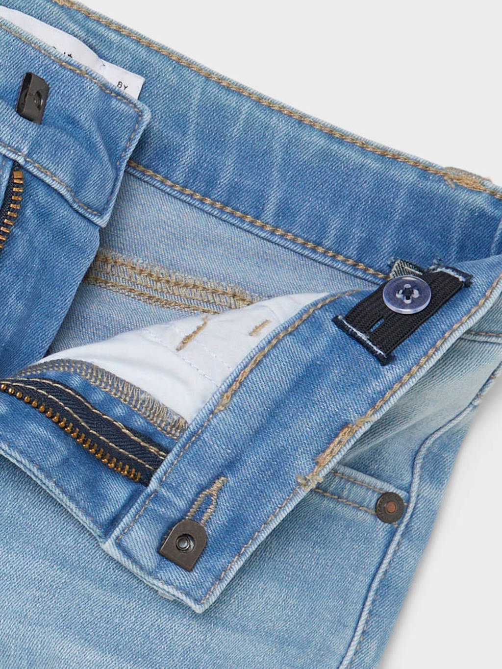 NAME IT slim fit denim short NKMSOFUS light blue denim