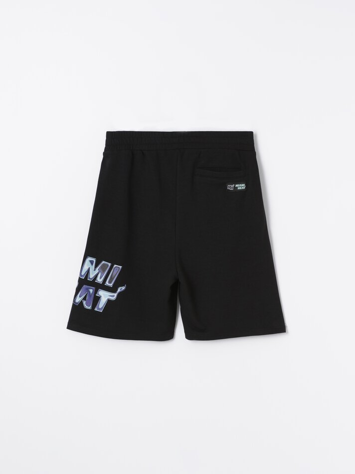 Bermudas Miami Heat NBA - Pretas