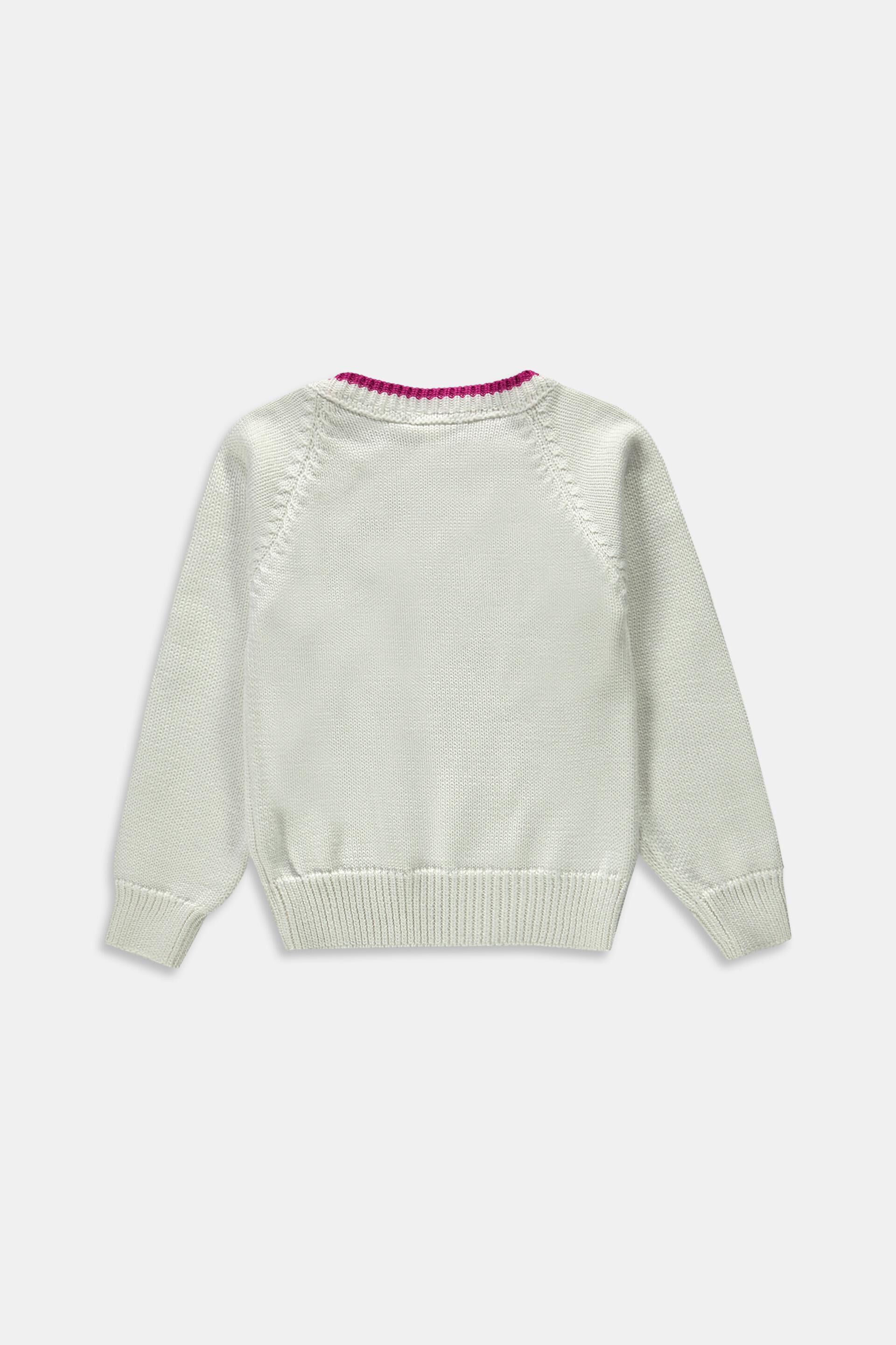 Pull à motif cœur