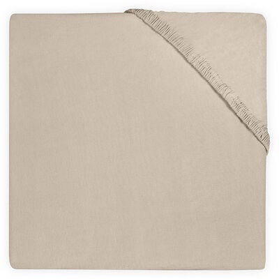 Jollein Stretchlaken Bomullsjersey 60x120cm, Nougat