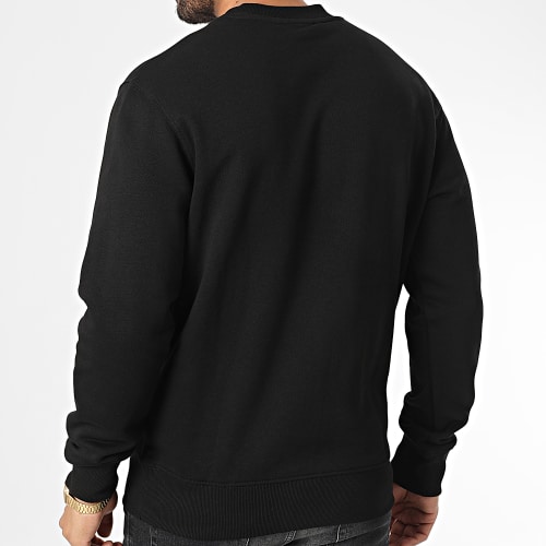 Sweat Crewneck Vemblem Embroidery 73GAIT07 Noir Doré