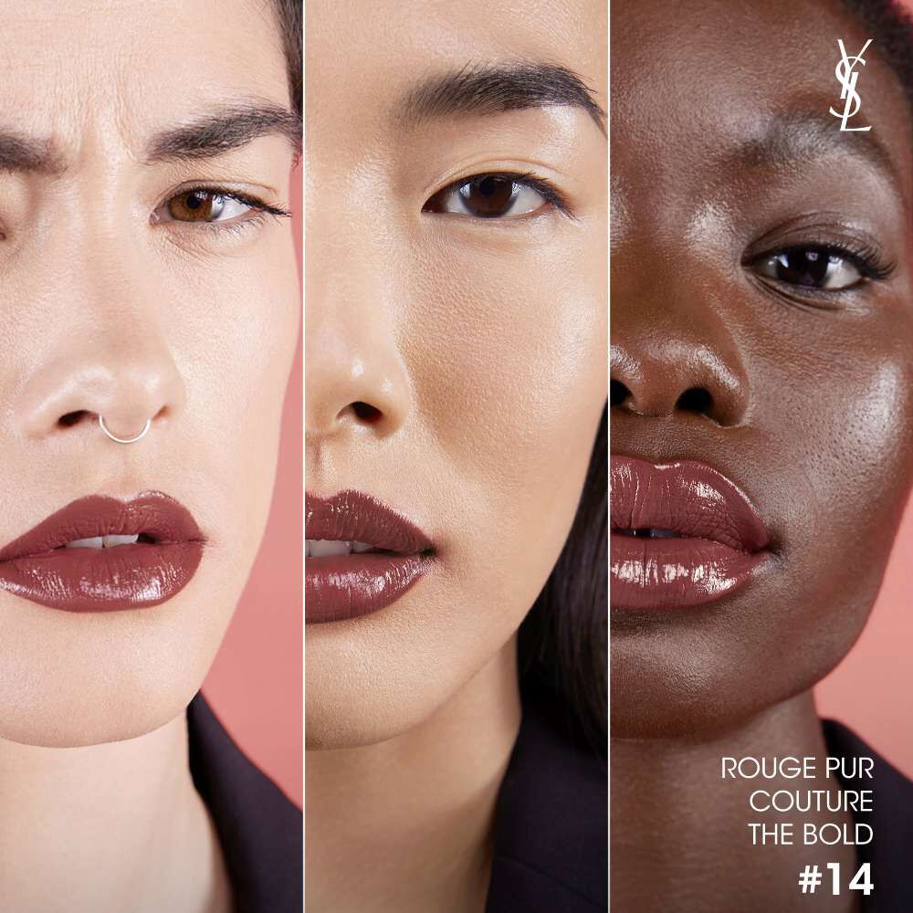 Rouge Pur Couture The Bold  Rouge à Lèvres Brillant Longue Tenue - 14_Nude_Look