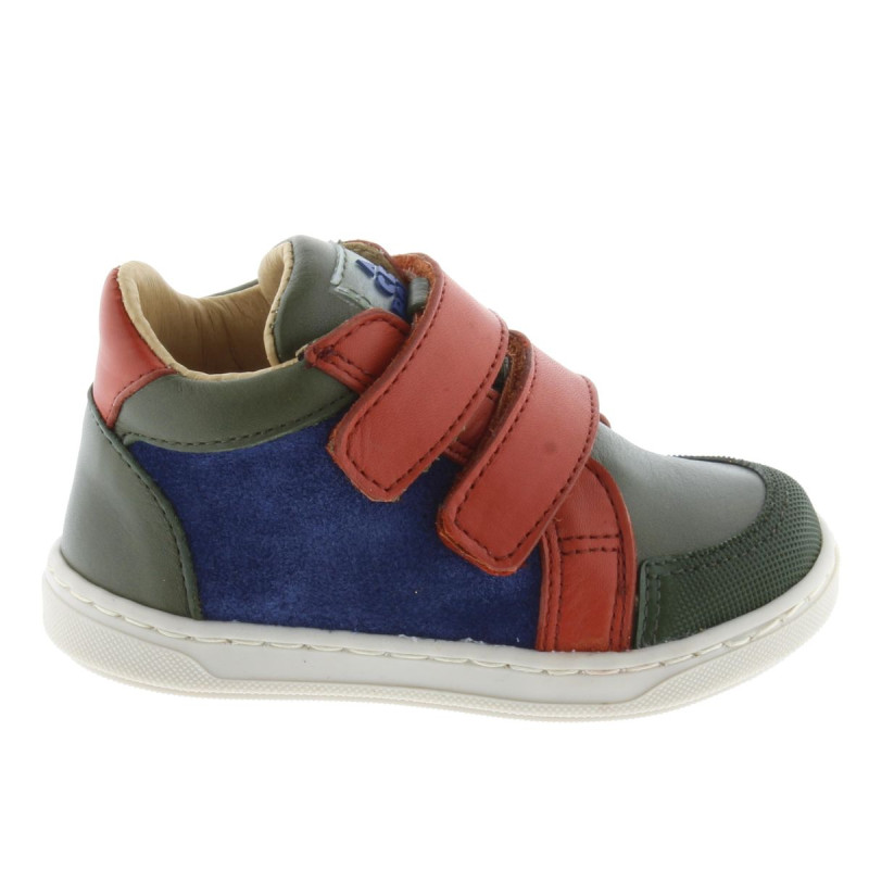 Acebos Acebos Basket Marine Rooibos Kaki Velcros
