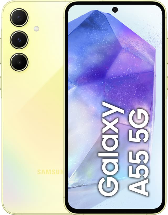 Samsung Galaxy A55 5G smartphone 8/256GB (gul)