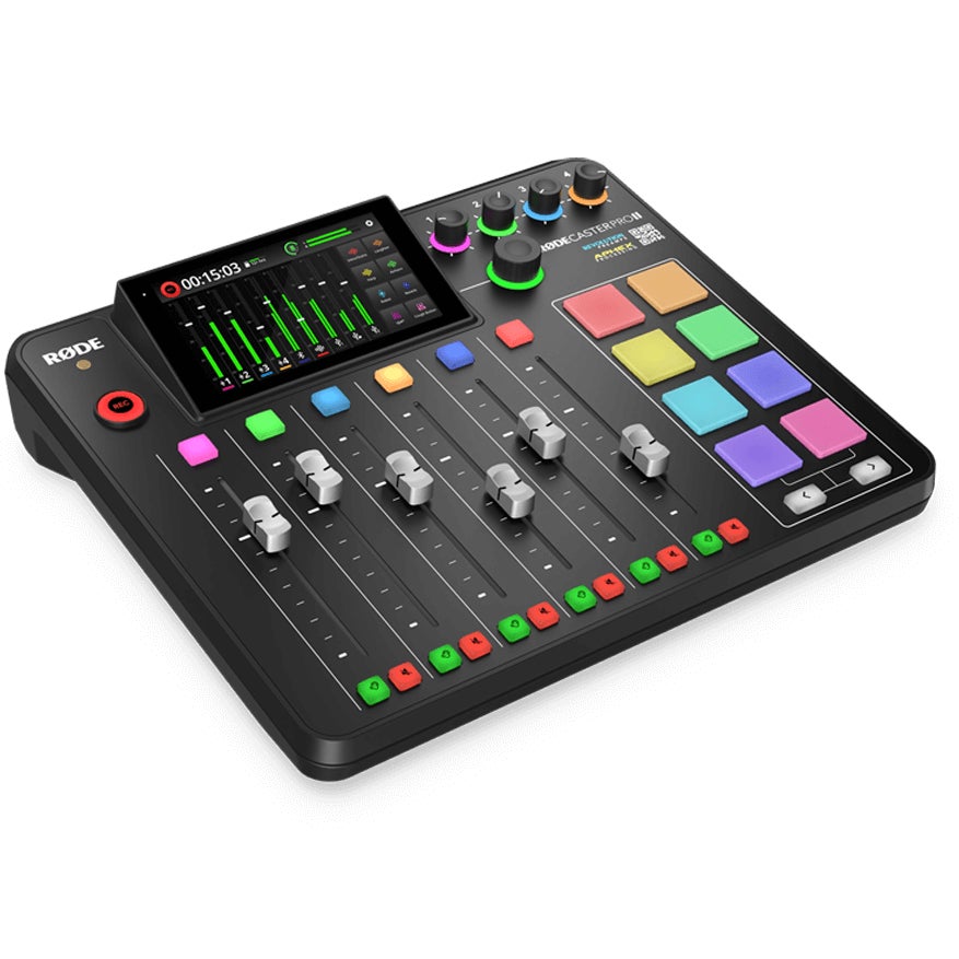 RØDE Rodecaster Pro II + Backpack set voor mobiel gebruik