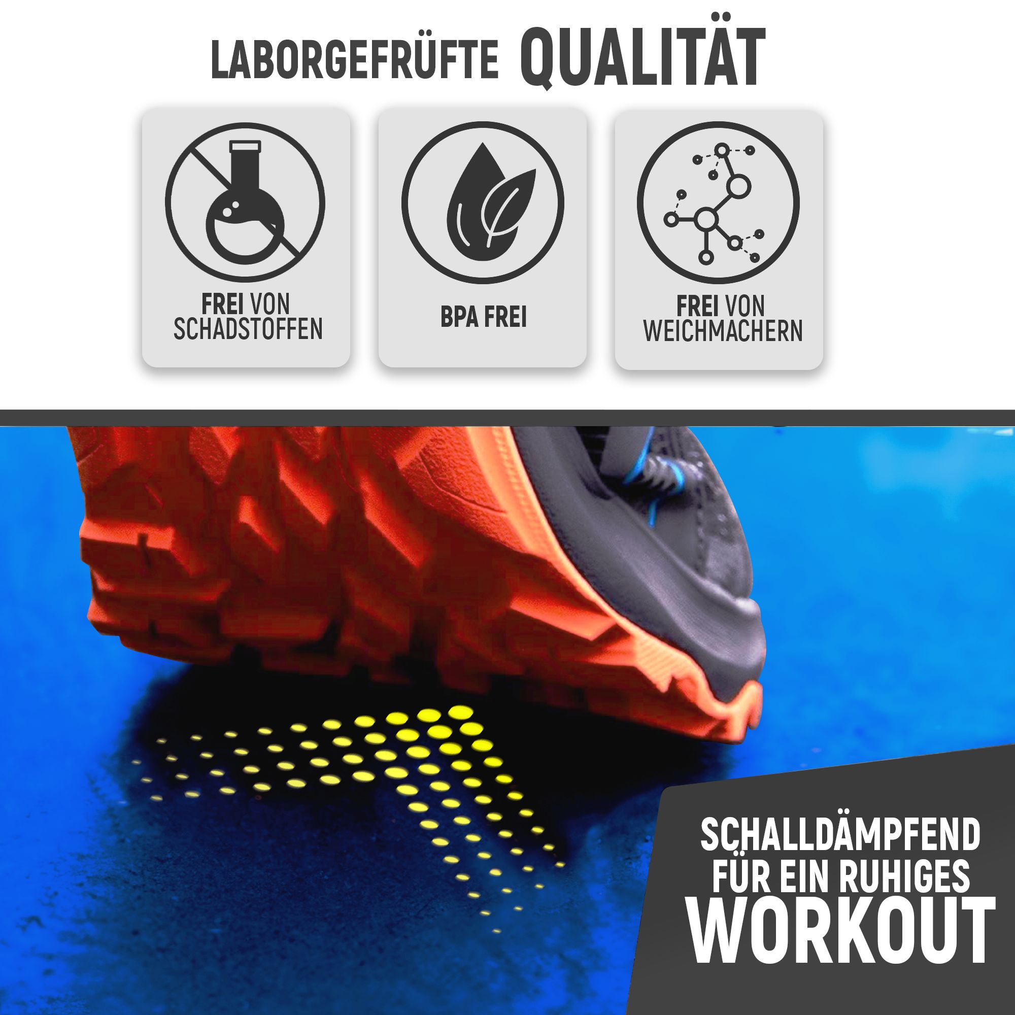 NEOLYMP Bodenschutzmatte Fitness