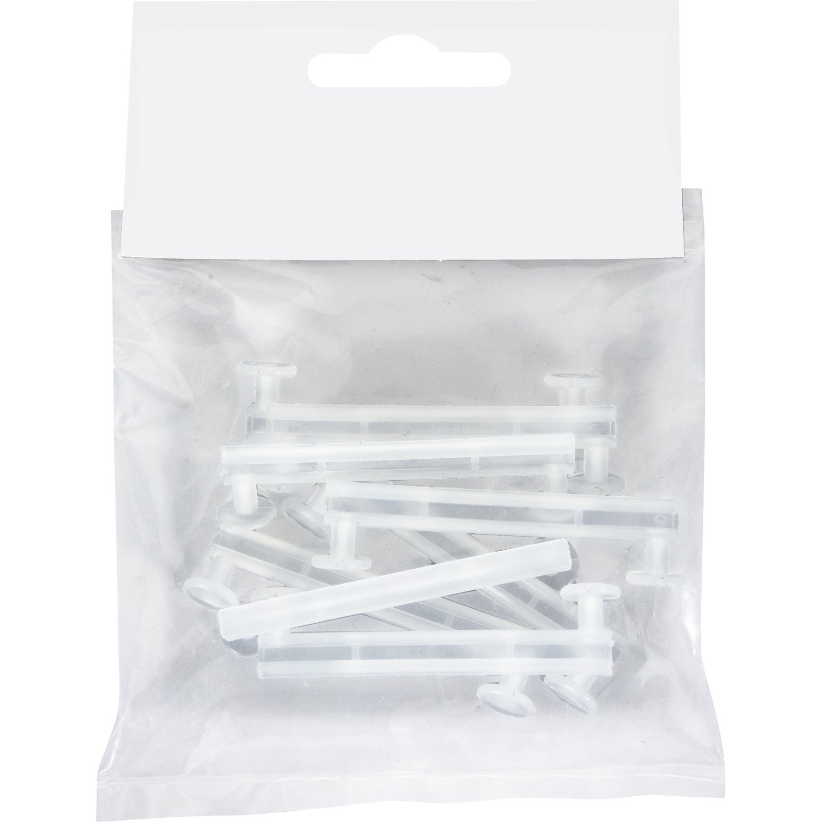 Schlaufengleiter Plastik 50 mm, 8er-Pack