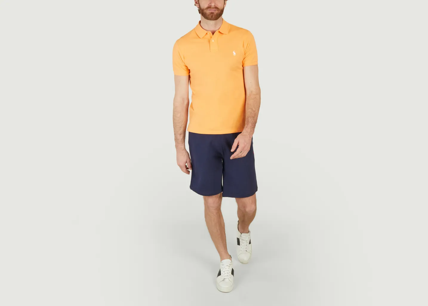 Polo cintré en coton piqué Polo Ralph Lauren