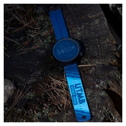 Bracelet de montre Silicone Suunto Athletic 6 22mm S M UTMB World Series Edition limitée - Bleu marine