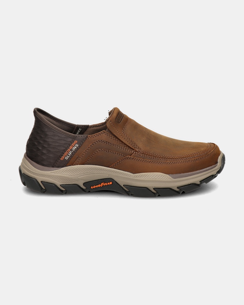 Skechers Respected Hands Free Slip-Ins Instapschoenen  - cognac