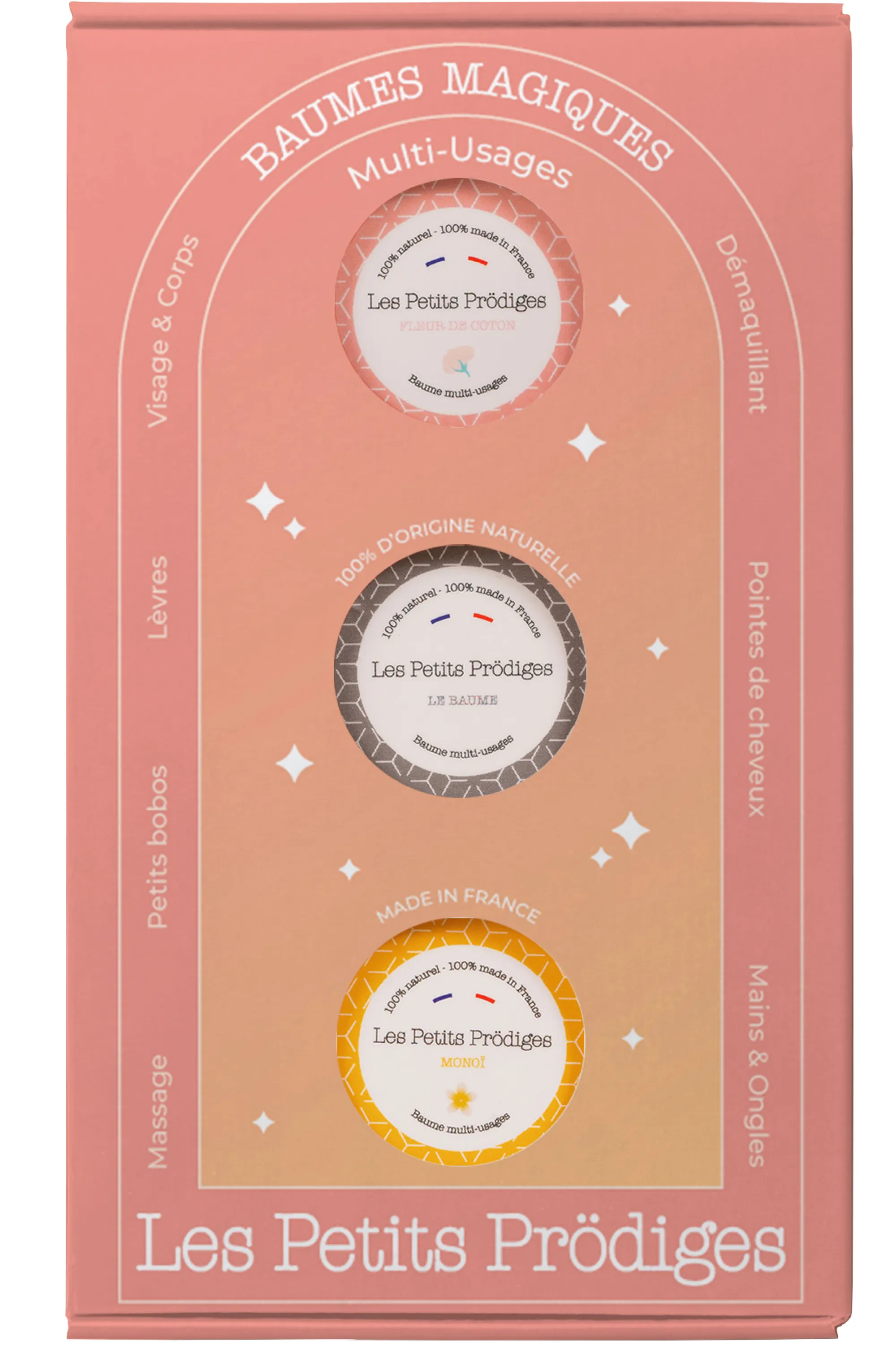 Les Petits Prödiges Coffret trio baumes Multi-usages