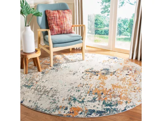 Tapis Grey & Beige 122 X 122 cm - Mateo