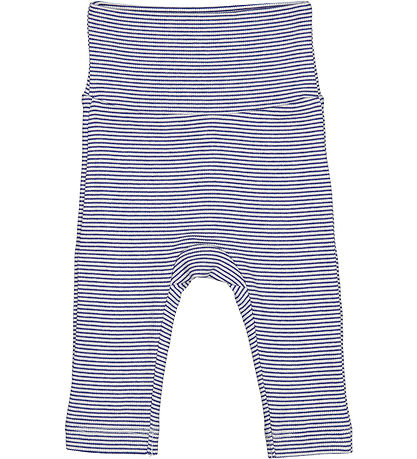 MarMar Hosen - Rib - Modal - Bier - Blue Stripe