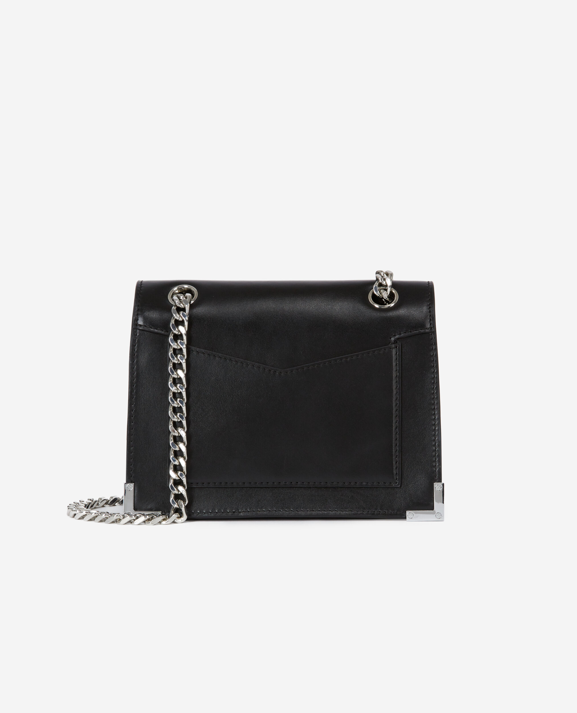 Sac Emily Chaine small en cuir noir