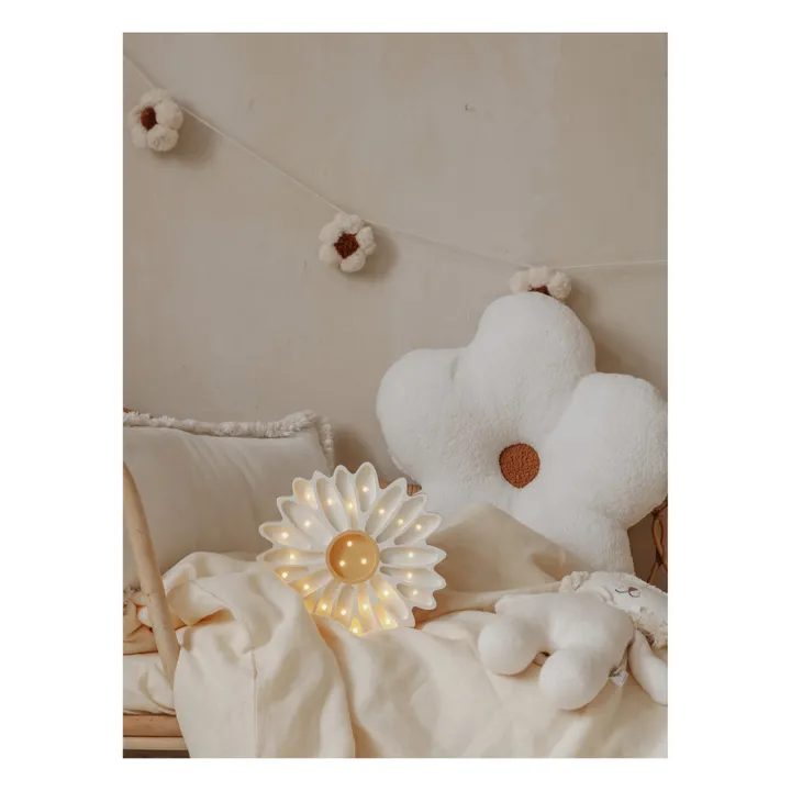 Little Lights Lampe à poser Marguerite | Blanc