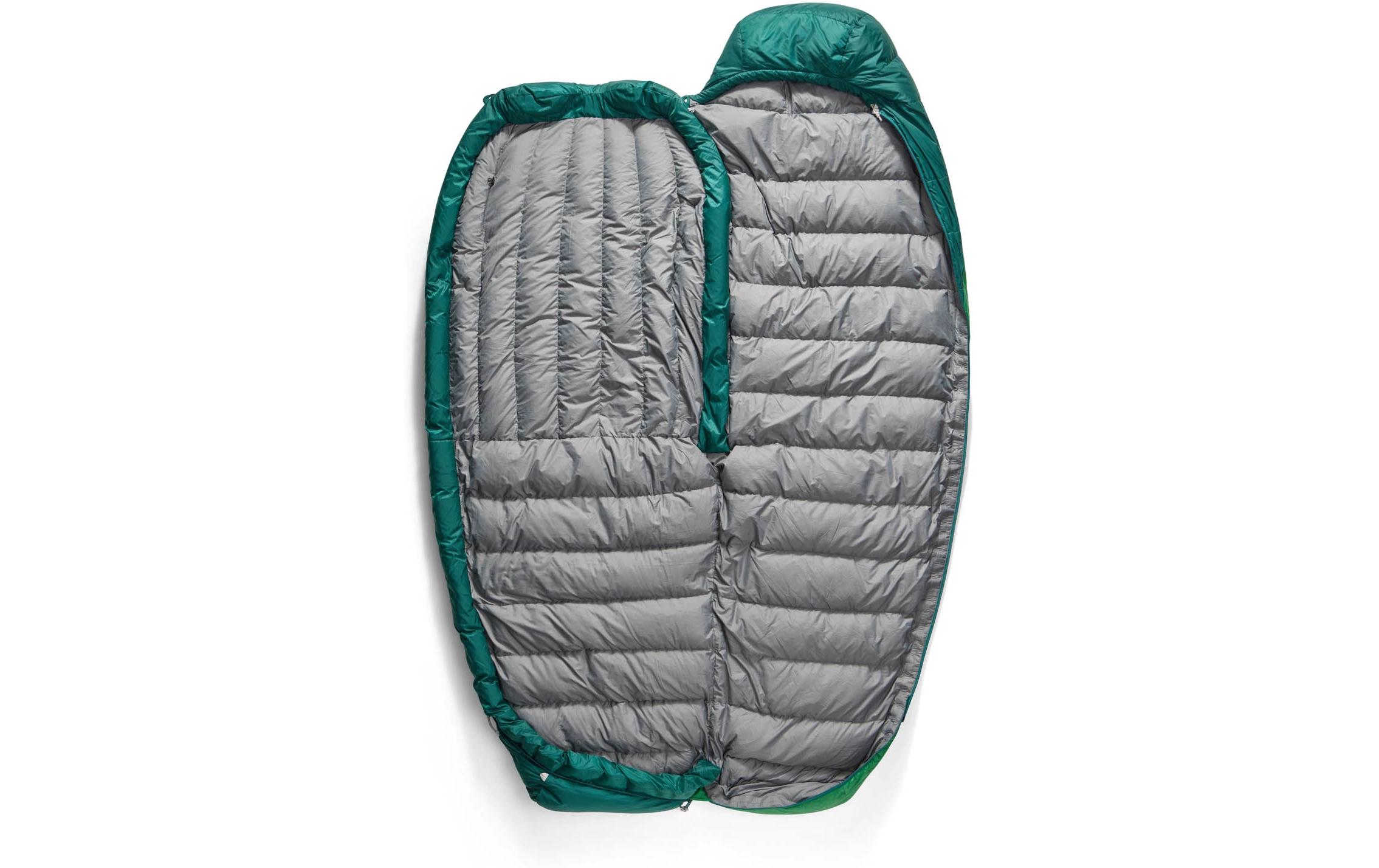 Ascent -1C/30F L Polyester, Grün<br>Mumienschlafsack