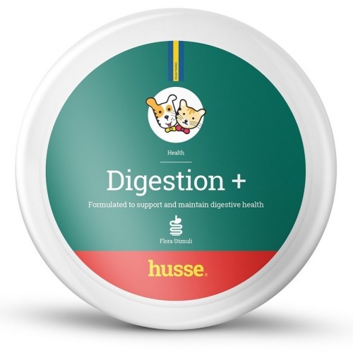 Suplemento alimentar para animais de estimação com problemas digestivos.