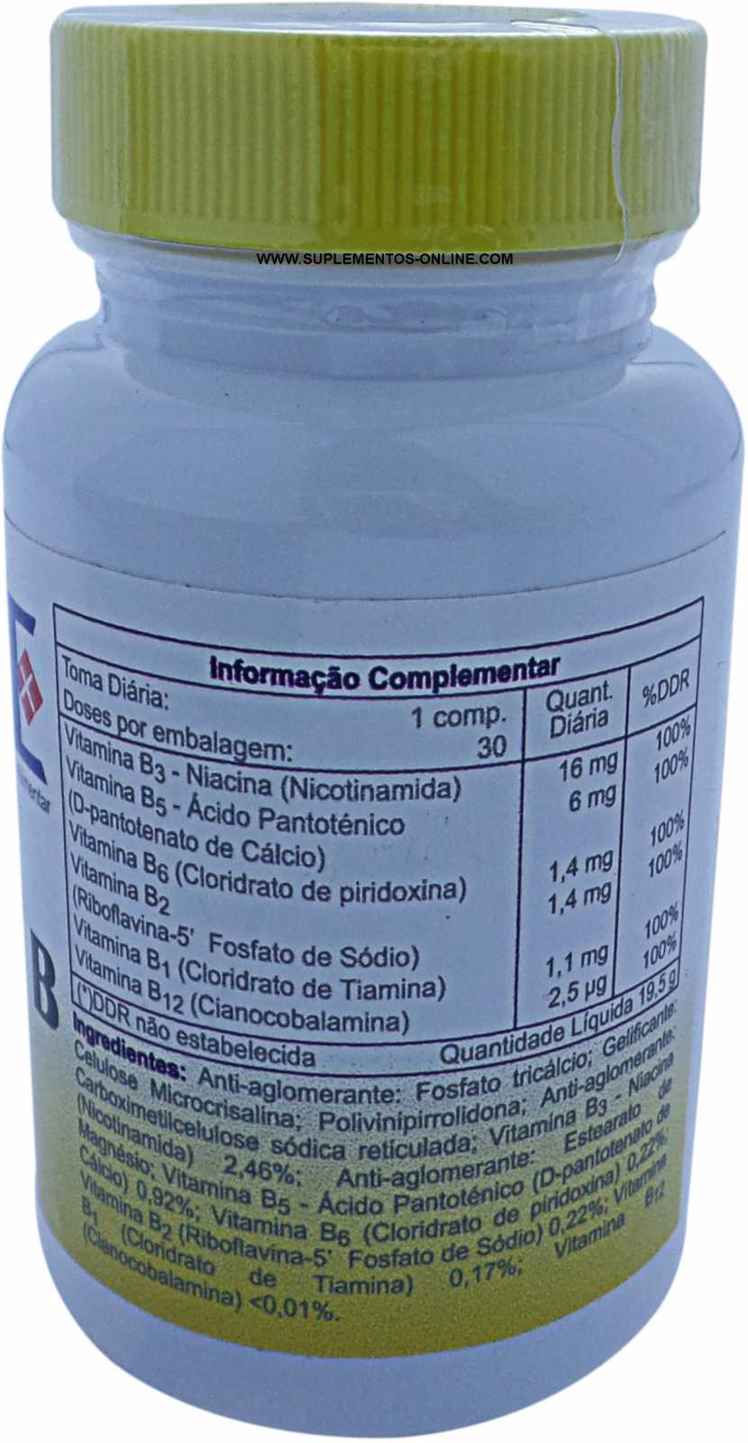 Fharmonat Complexo B 30 comprimidos