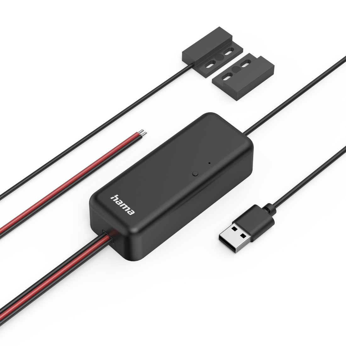 Smarter Garagentor-Öffner mit Sensor / WLAN und App für Android (00176680) - Schwarz