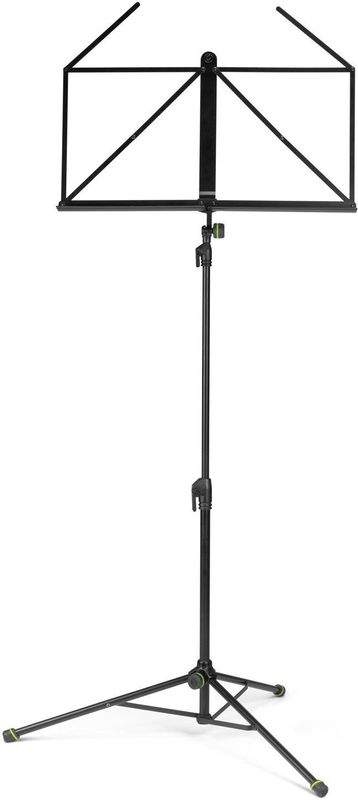 Gravity NS 441 B - Muziekstandaard, opvouwbaar, incl. transporttas