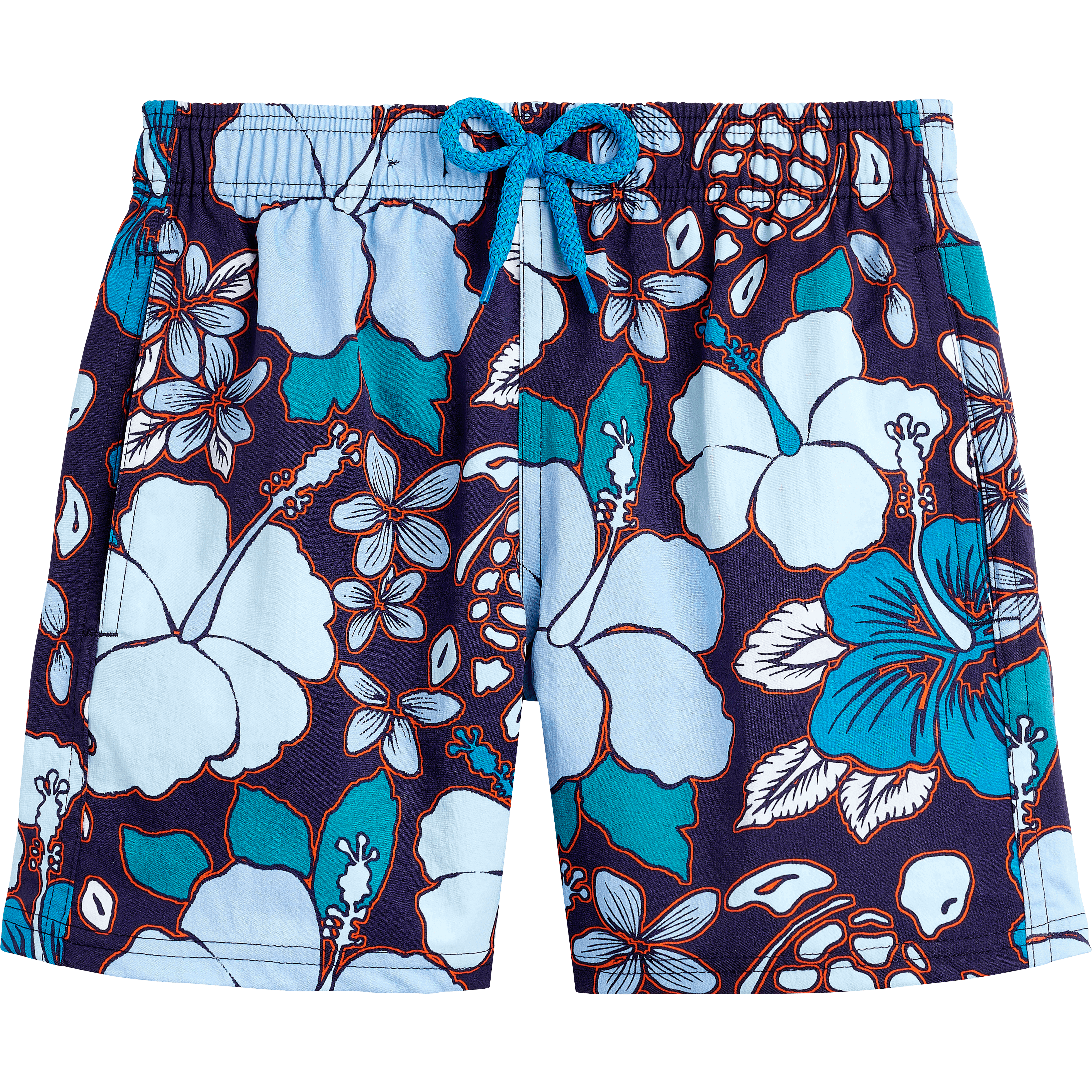 Maillot de Bain Garçon Stretch Tropical Turtles