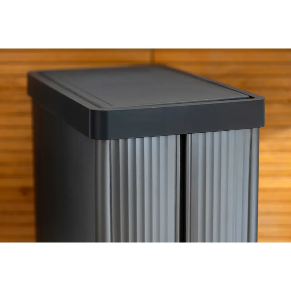 Curver Verto High - Prullenbak 54L - Blauw - 44x27x69cm