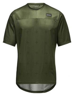 Maillot Manches Courtes Gore Wear TrailKPR Olive
