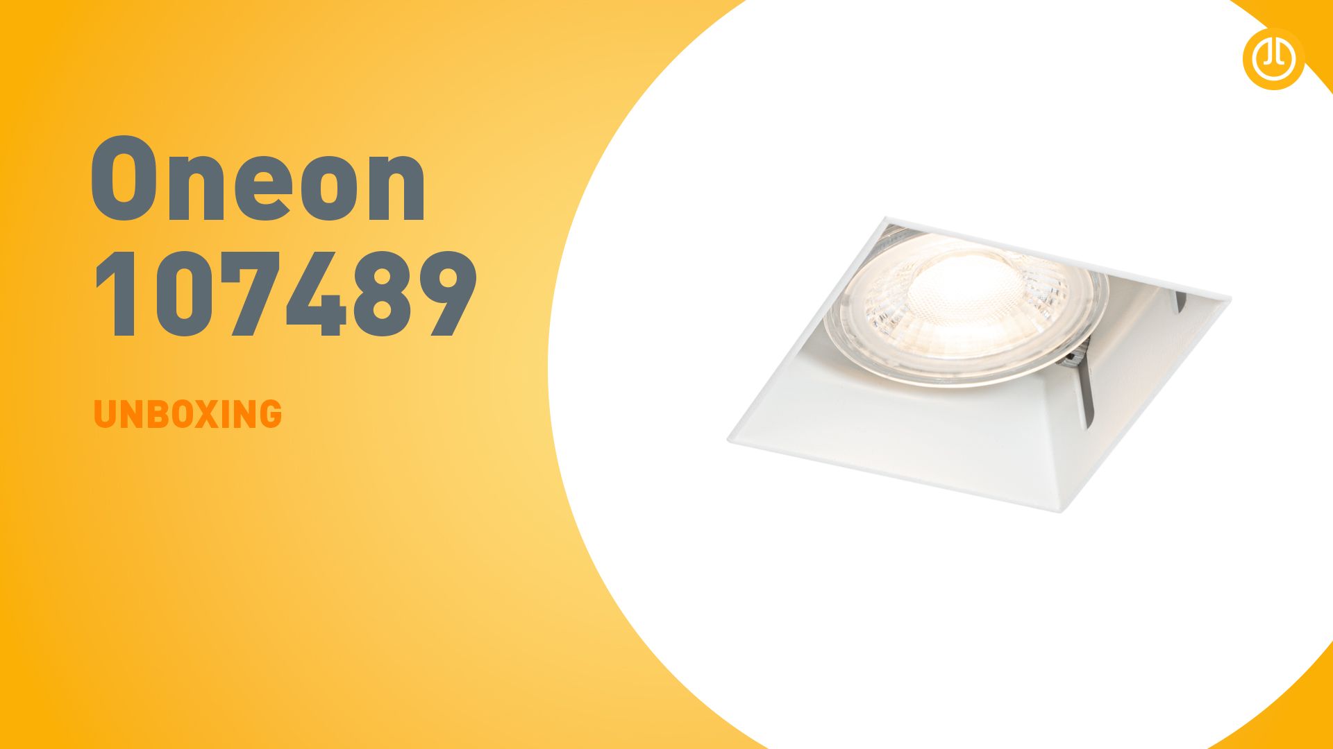 Moderne inbouwspot wit GU10 trimless - Oneon