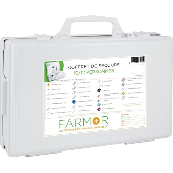 Coffret de secours Multirisques 10/12 personnes