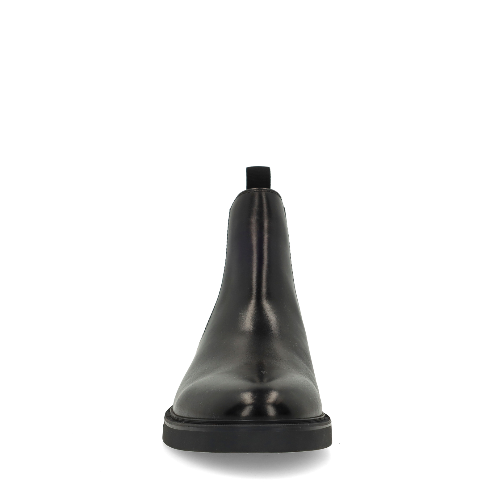 Zwarte leren Chelsea boots