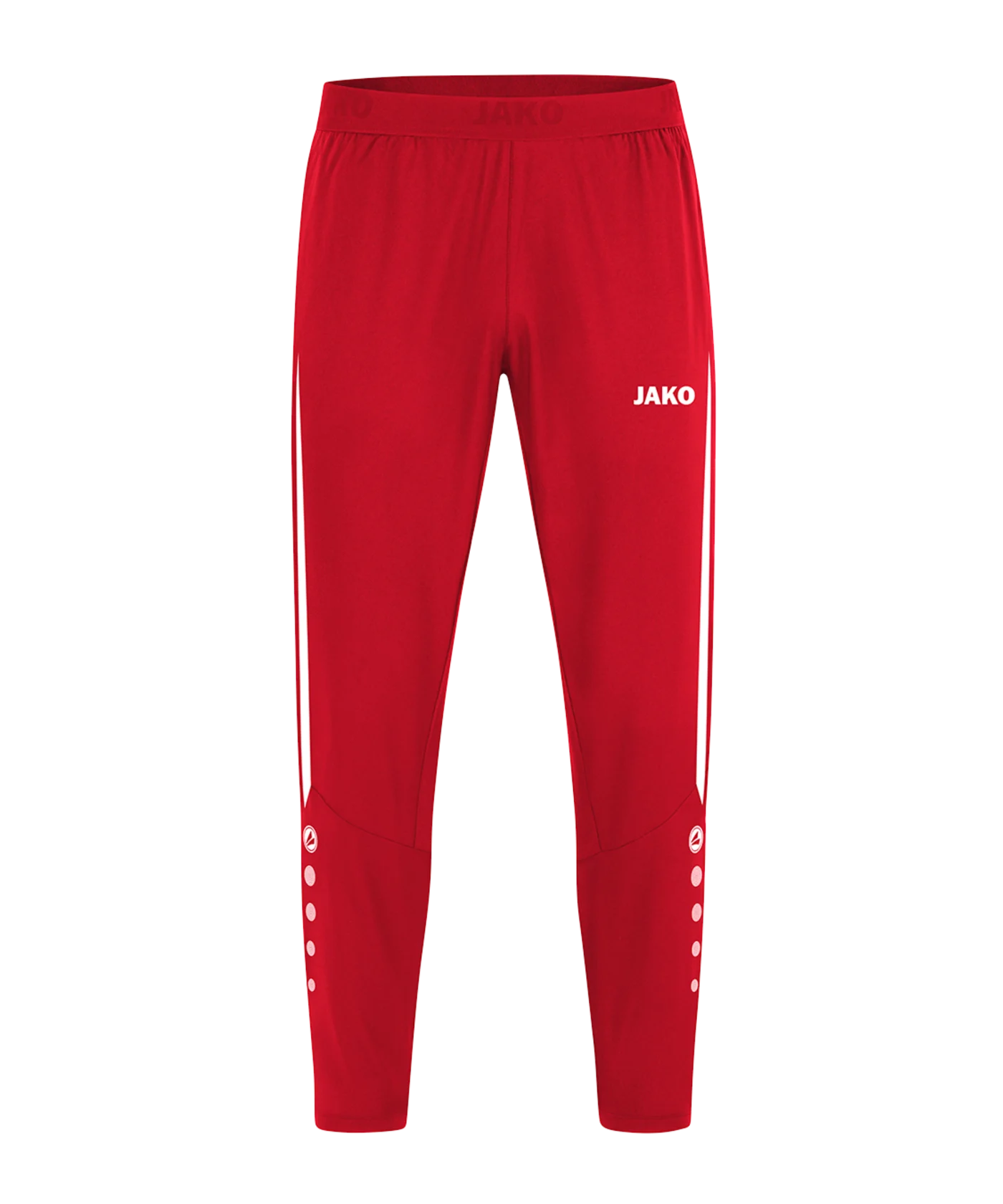 JAKO Power Freizeithose Kids Rot Weiss F105