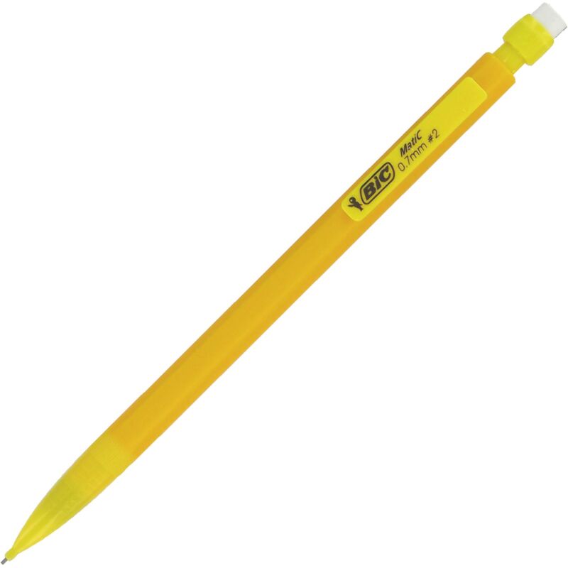 Portemine jetable Matic Fun Bic pointe 0,7 mm HB couleurs assorties