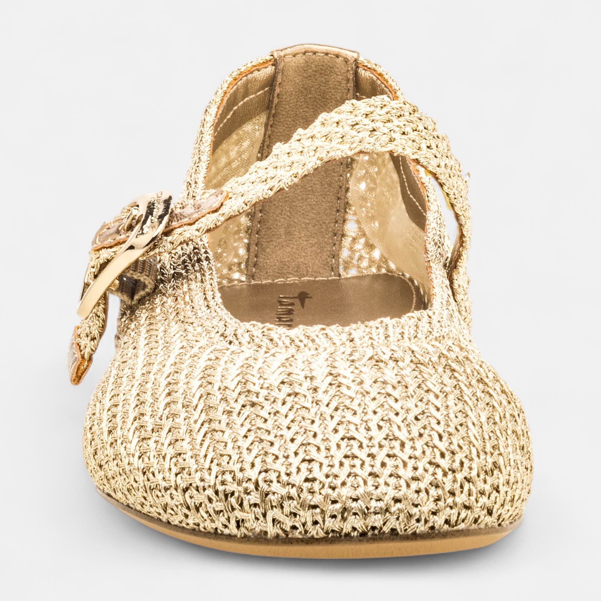 Ballerines Femme or