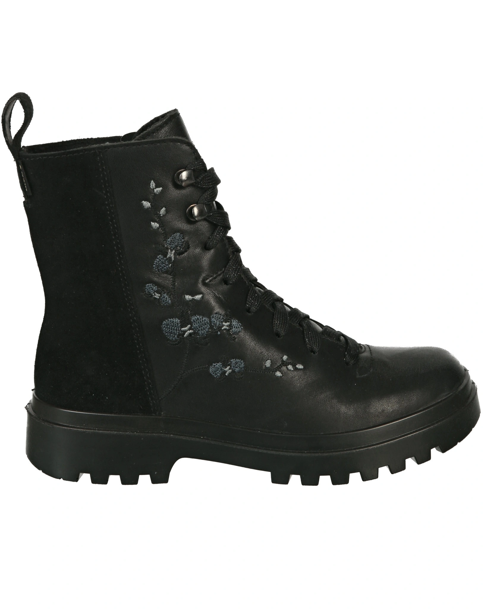 Schnürstiefel ABBY in schwarz
