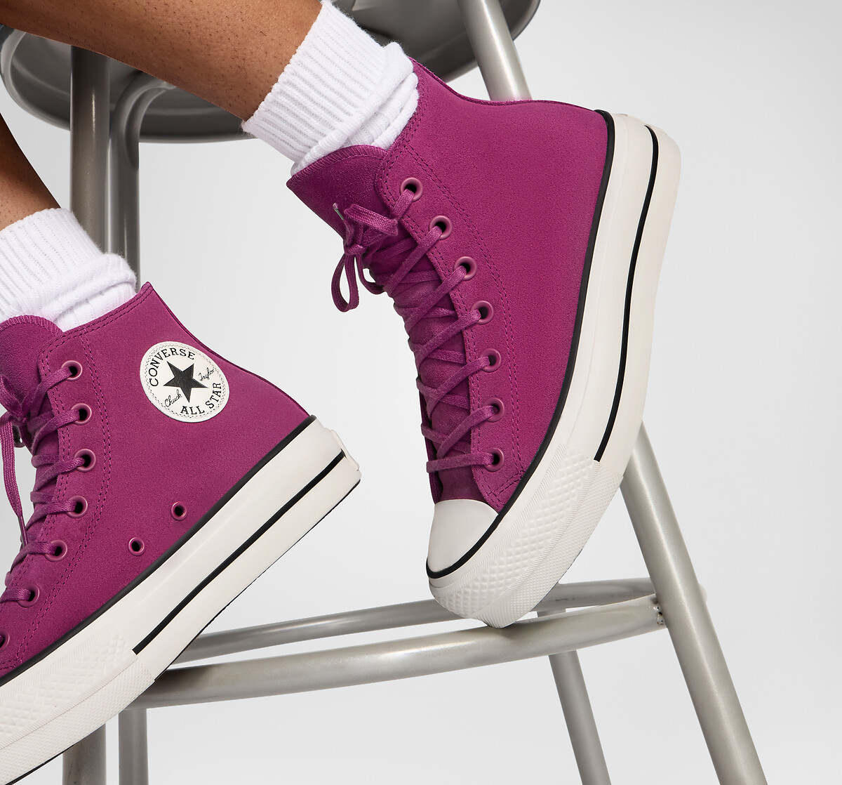 CONVERSE<br>Tênis All Star Lift Hi Crafted Color