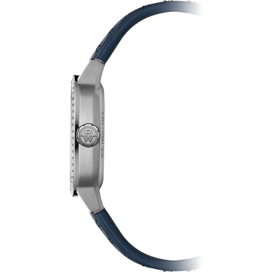 Raymond Weil Freelancer Square Automatik Diamonds Blau