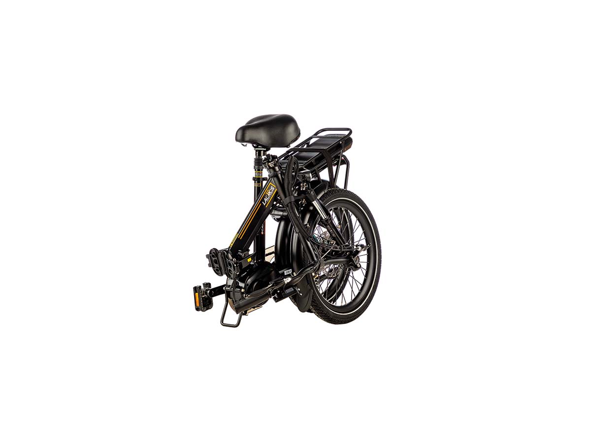 Lacros Scamper S600 M200 - Matzwart Middenmotor