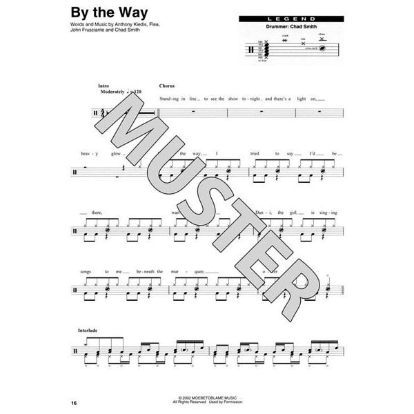 Hal Leonard Drum Play-Along Red Hot Chili