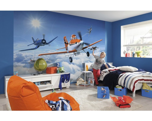 Fotobehangpapier SD465 Disney Planes boven de wolken 8-delig. 368x254cm